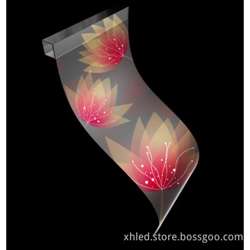 Adhesive Transparent LED Display: Easy Installation for Window Glass (P4, P6, P8, P10, P16, P20)